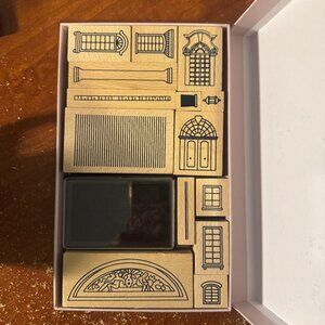 BRAND NEW building stamp set